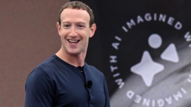 Meta founder and CEO Mark Zuckerberg. (AFP Photo)
