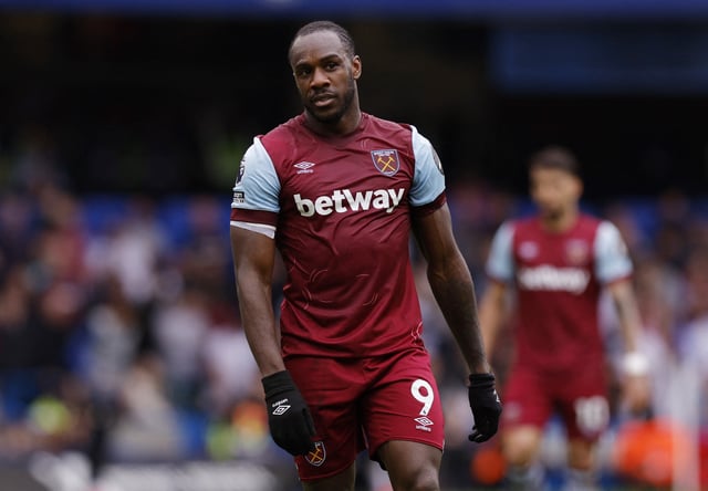 Soccer Football - Premier League - Chelsea v West Ham United - Stamford Bridge, London, Britain - May 5, 2024 West Ham United's Michail Antonio reacts after conceding their third goal scored by Chelsea's Noni Madueke Action Images via Reuters/Andrew Couldridge/File Photo