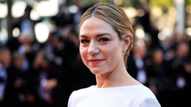 Belgian actress and member of the Un Certain Regard jury Emilie Dequenne arrives for the screening of the film &#34;The Old Oak&#34; during the 76th edition of the Cannes Film Festival in Cannes, southern France, on May 26, 2023.