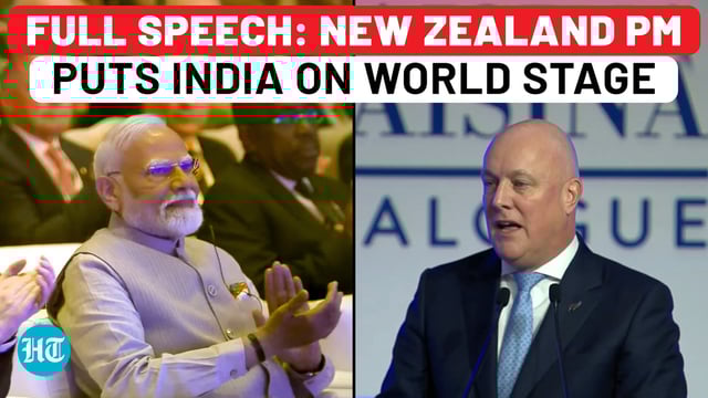 Raisina Dialogue 2025: New Zealand PM In Awe Of India’s Growth Under PM Modi