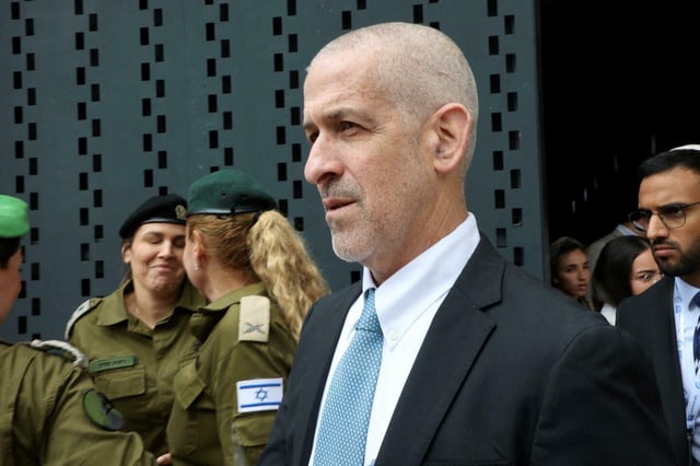 Ronen Bar, le chef du Shin Bet, le 13 mai 2024.

