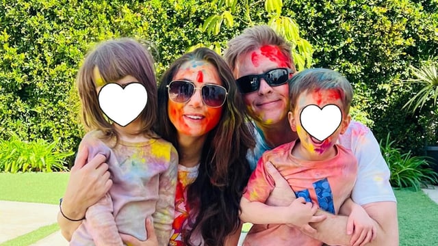Preity Zinta celebrated Holi with her family in the US.