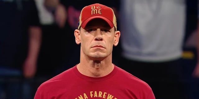 John Cena on WWE Raw in Brussels