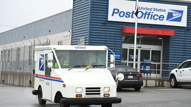 The United States Postal Service is working with DOGE. Photo: Patrick T. Fallon/AFP via Getty Images