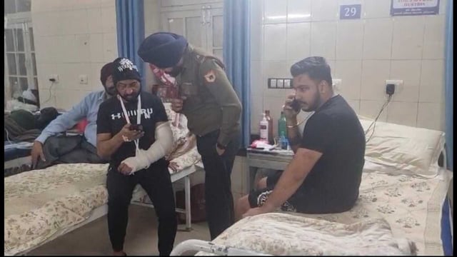 Colonel Pushpinder Bath is undergoing treatment at the Military Hospital in Patiala. (HT Photo)