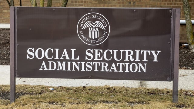 A Social Security office in St Clair Shores, Mich.; Photo: Jim West/UCG/Universal Images Group via Getty Images
