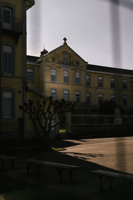 L'établissement scolaire privé Notre-Dame du Sacré-Cœur, dit «Cendrillon», à Dax (Landes), le 28 février 2025.