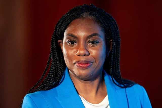 Conservative Party leader Kemi Badenoch speaking at the Centre for Policy Studies conference at Guildhall in London. Photo: PA Images / Alamy
