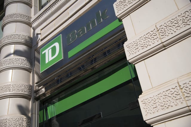 TD Bank branch in Washington, D.C., on September 7, 2020.