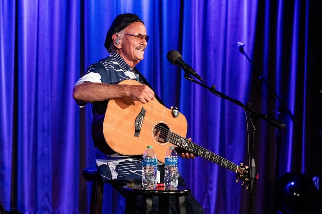 Jesse Colin Young performs during Reel To Reel: Jesse Colin Young at Grammy Museum L.A. Live on Oct. 18, 2023, in Los Angeles.