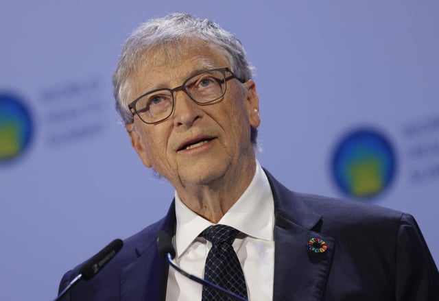 Bill Gates at the 2024 World Health Summit in Berlin, Germany