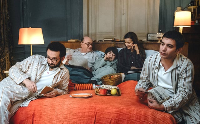 Michel Blanc (deuxième à gauche), dans le dernier rôle de sa vie.