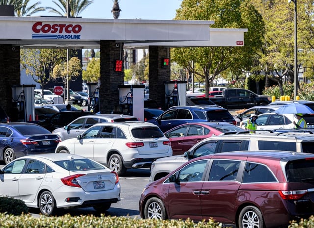 Costco in late Feb. expanded pump time at its gas stations. Most membership clubs will allow customers to pump until 10 p.m., Monday through Friday.  (File photo by Mindy Schauer, Orange County Register/SCNG)