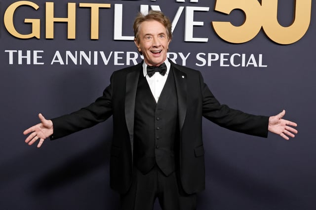 Martin Short attends SNL50: The Anniversary Special on February 16, 2025 at 30 Rockefeller Center in New York City.