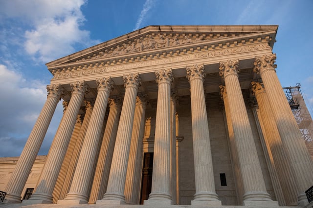 FILE PHOTO: A view of the U.S. Supreme Court in Washington, U.S., July 19, 2024. REUTERS/Kevin Mohatt/File Photo