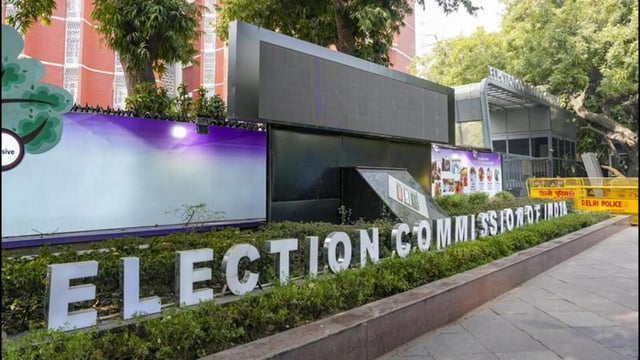 The office of the Election Commission of India. (PTI Photo)