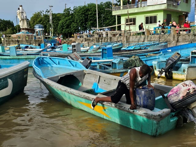 About half a million people have been affected in one way or another, many cut off from potable water in a region heavily reliant on rivers, authorities said