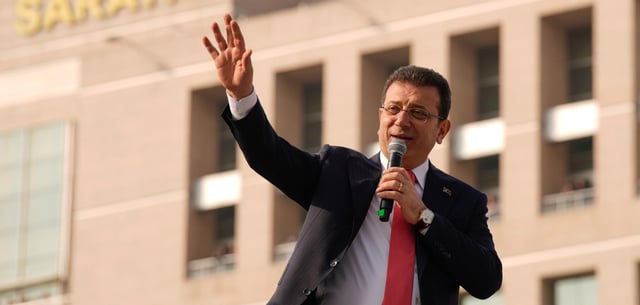 Istanbuls Bürgermeister Ekrem Imamoglu