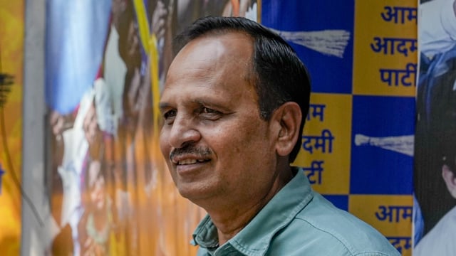 Satyender Jain has been held in relation to alleged corruption over a CCTV project in Delhi