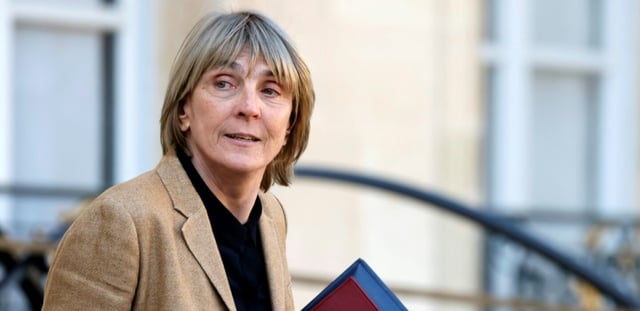 La ministre chargée du Logement Valérie Létard à l'Elysée, le 5 mars 2025