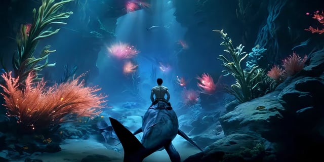 AI-generated image from Ark: Aquatica trailer