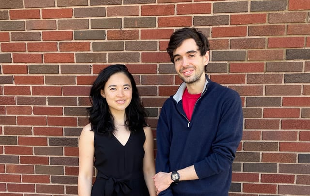 Photo of Privy co-founders Asta Li and Henri Stern (Privy)