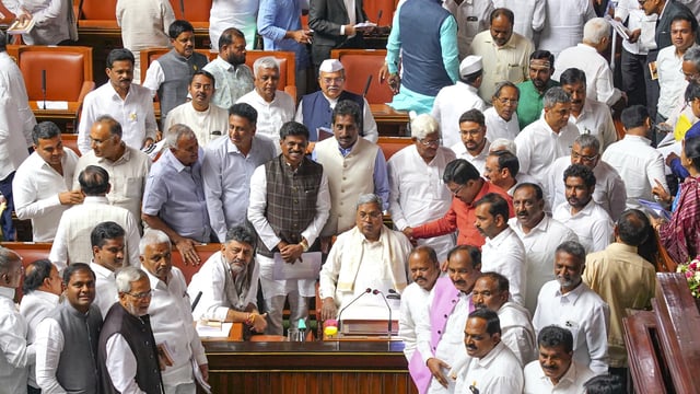 Congress leaders in the state criticised JDS MLA MT Krishnappa's remarks.
