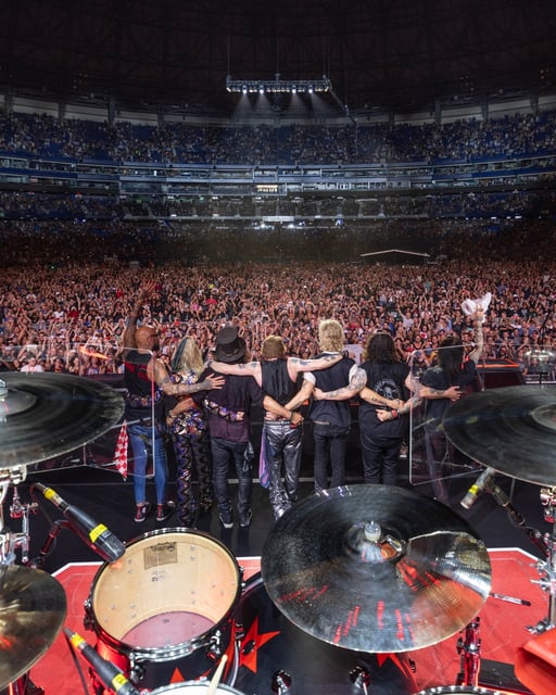 Drummer Frank Ferrer joined Guns N' Roses in 2006 and announced in March 2025 he is leaving the rock band.