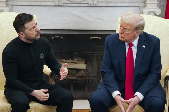 Das Telefonat zwischen Selenskyj und Trump verlief offenbar besser als das eskalierte Treffen im Weißen Haus Ende Februar