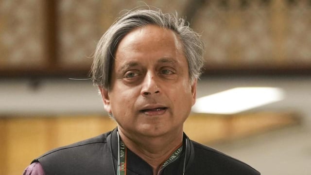 Congress MP Shashi Tharoor conceded that he was left with an “egg on his face” in opposing India’s stance when the Russia-Ukraine war broke out, and said due to the policy that was adopted, the country is now in a position where it can make a difference for lasting peace. (PTI)