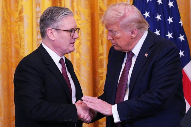 Keir Starmer had urged Donald Trump to strike a trade deal (Photo: Carl Court/Getty)