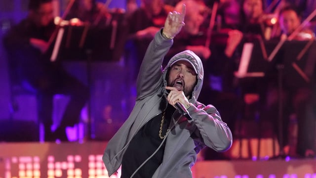 Ex-employee of Eminem faces up to 10 years in prison for allegedly leaking and selling rapper's unreleased music online.