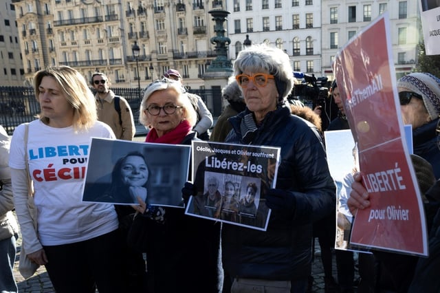 Many Westerners still remain behind bars