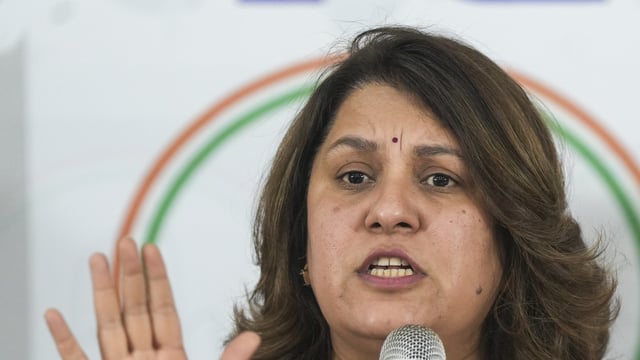 Congress leader Supriya Shrinate.