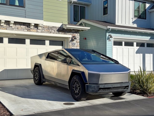 Ein Tesla Cybertruck.