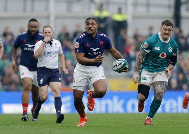 Rugby Union - Six Nations Championship - Ireland v France - Aviva Stadium, Dublin, Ireland - March 8, 2025 France's Peato Mauvaka in action REUTERS/Clodagh Kilcoyne/File Photo