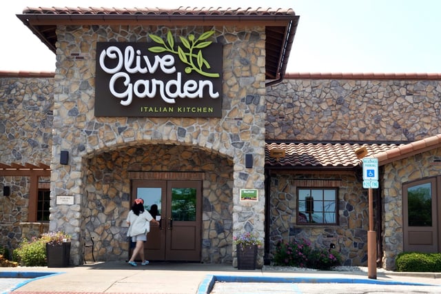 Darden Restaurants, parent company of Olive Garden, reported $3.2 billion in sales in its most recent quarter.