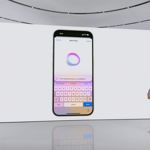 Apple Intelligence: The new Siri experience.