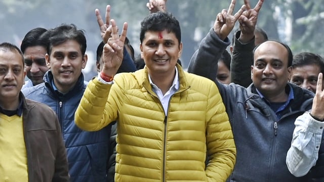 Saurabh Bharadwaj said he would keep strengthening the party as he claimed it is easier to strengthen a party after losing an election.