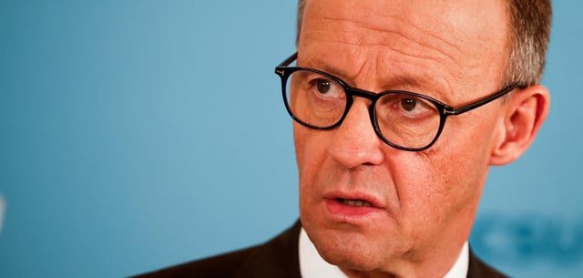 CDU-Chef Friedrich Merz