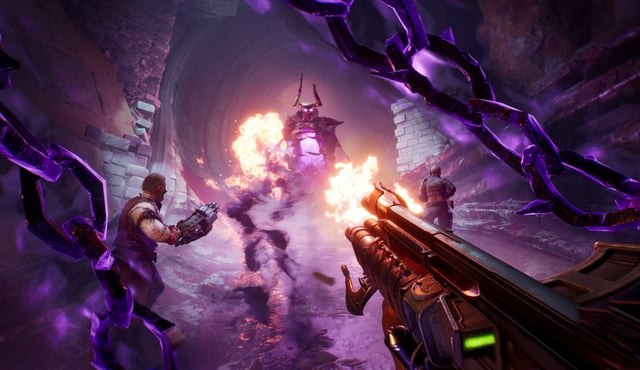 Images from a Painkiller game remake