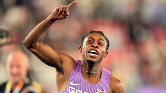 Azu said that there were big things ahead for him after winning the World Indoor 60m crown