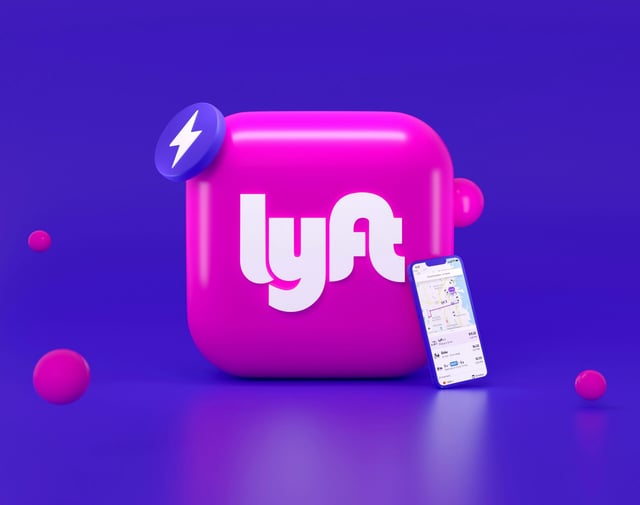 lyft logo and phone