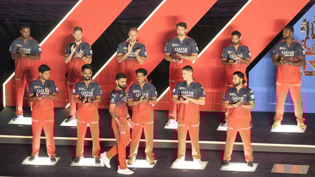 RCB will take on KKR in the tournament opener on Saturday. 