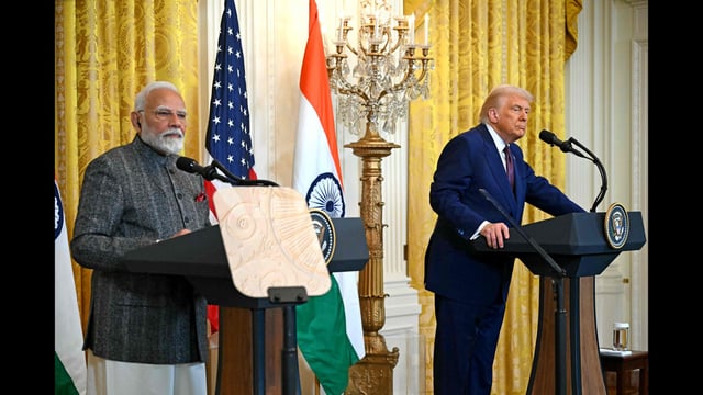 Some of the American imports that this early harvest deal could cover include motor bikes, four-wheelers, fossil fuels and some farm produce such as pulses, though the specifics are being worked on. (AFP)