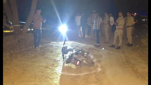 The place where prime accused Ajay Kumar was gunned down by the police. (Source)
