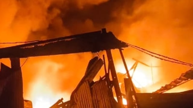 A massive fire broke out at MIDC in Navi Mumbai on Friday night (Representative image)