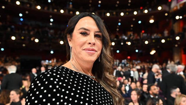This handout pictures courtesy of the Academy of Motion Picture Arts and Sciencies (AMPAS) shows Spanish actress Karla Sofia Gascon during the 97th Annual Academy Awards at the Dolby Theatre in Hollywood, California on March 2, 2025. (Photo by Richard Harbaugh / AMPAS / AFP) / RESTRICTED TO EDITORIAL USE - MANDATORY CREDIT AFP PHOTO / Richard Harbaugh / Academy of Motion Picture Arts and Sciencies (AMPAS) - NO MARKETING NO ADVERTISING CAMPAIGNS - DISTRIBUTED AS A SERVICE TO CLIENTS