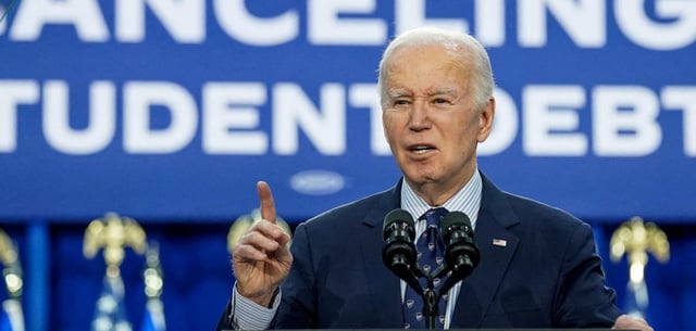 Schied Anfang Januar aus seinem Amt aus: der frühere US-Präsident Joe Biden