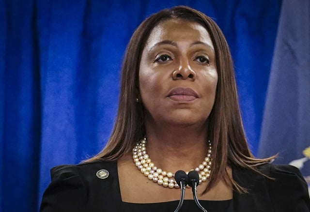 New York Attorney General Letitia James has lost her federal security clearance.